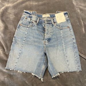 Abercrombie jean shorts